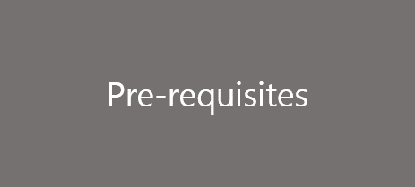 Pre-requisites for SQL-DBA Training